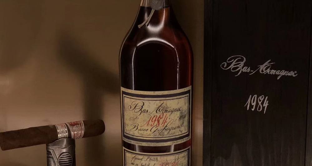 > cognac lheraud拿路世家原桶备年雅文邑1980-1989年份